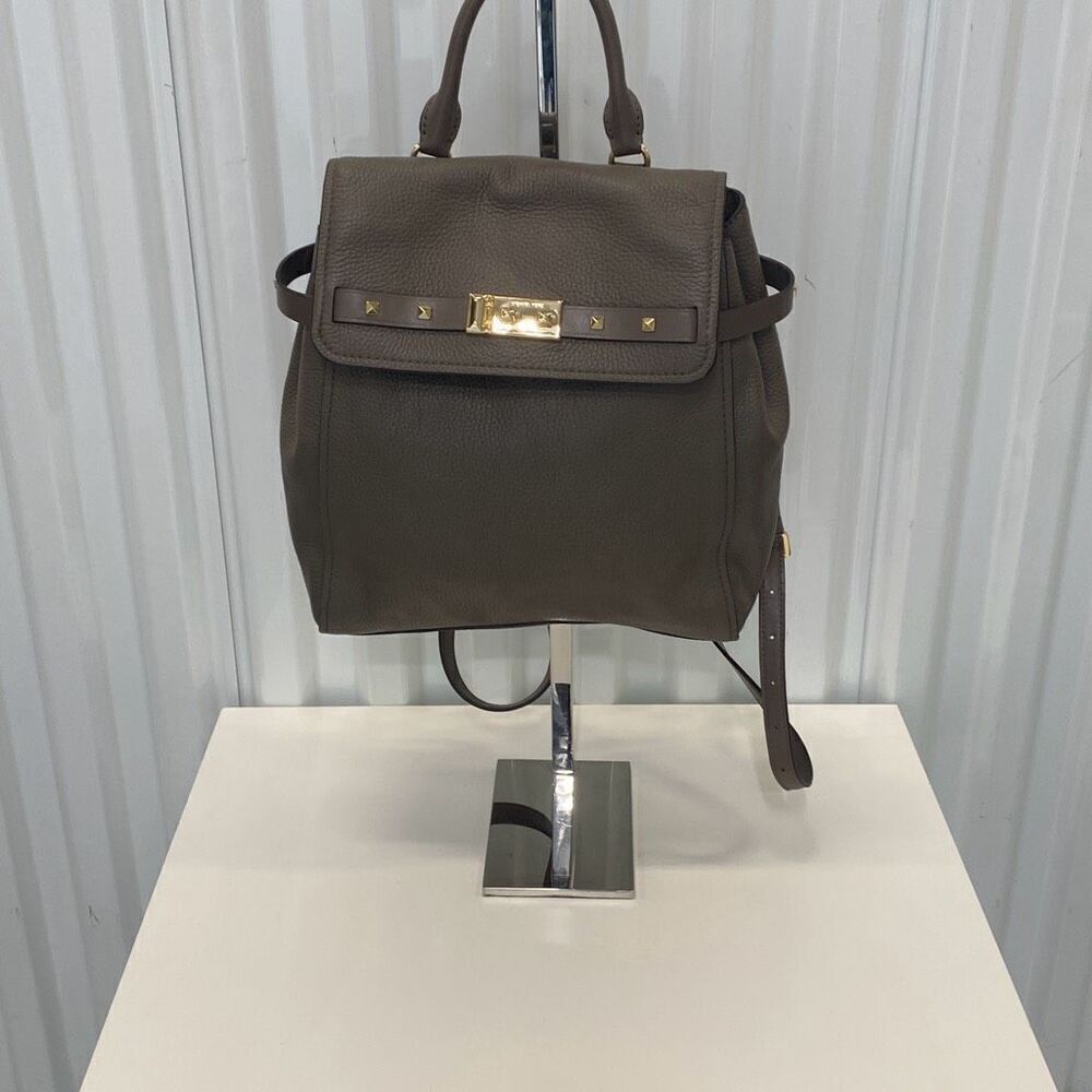 Michael Kors, Addison, pebble, leather backpack
